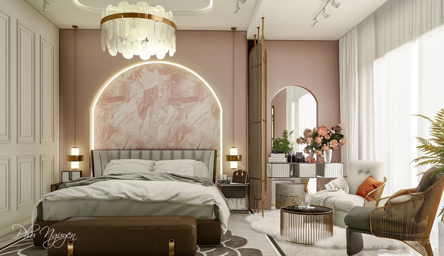 Interior Bedroom Scene