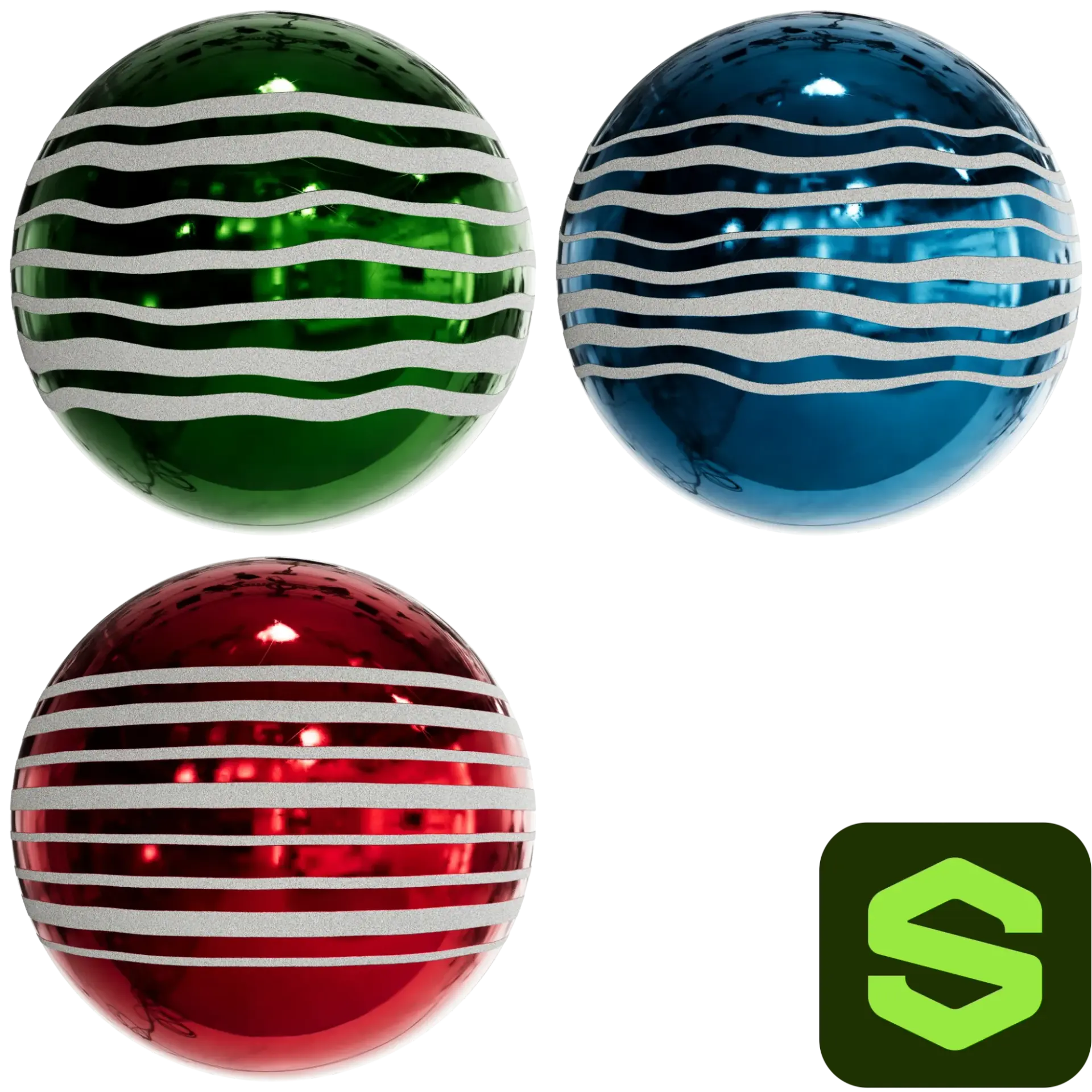 Christmas Tree Ornament Substance 003