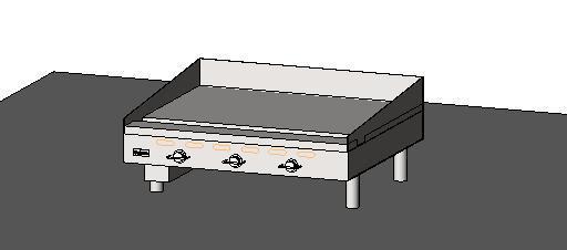 Vulcan-Commercial Griddle-Model MSA36