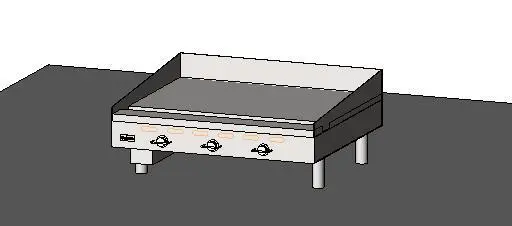Vulcan-Commercial Griddle-Model MSA36