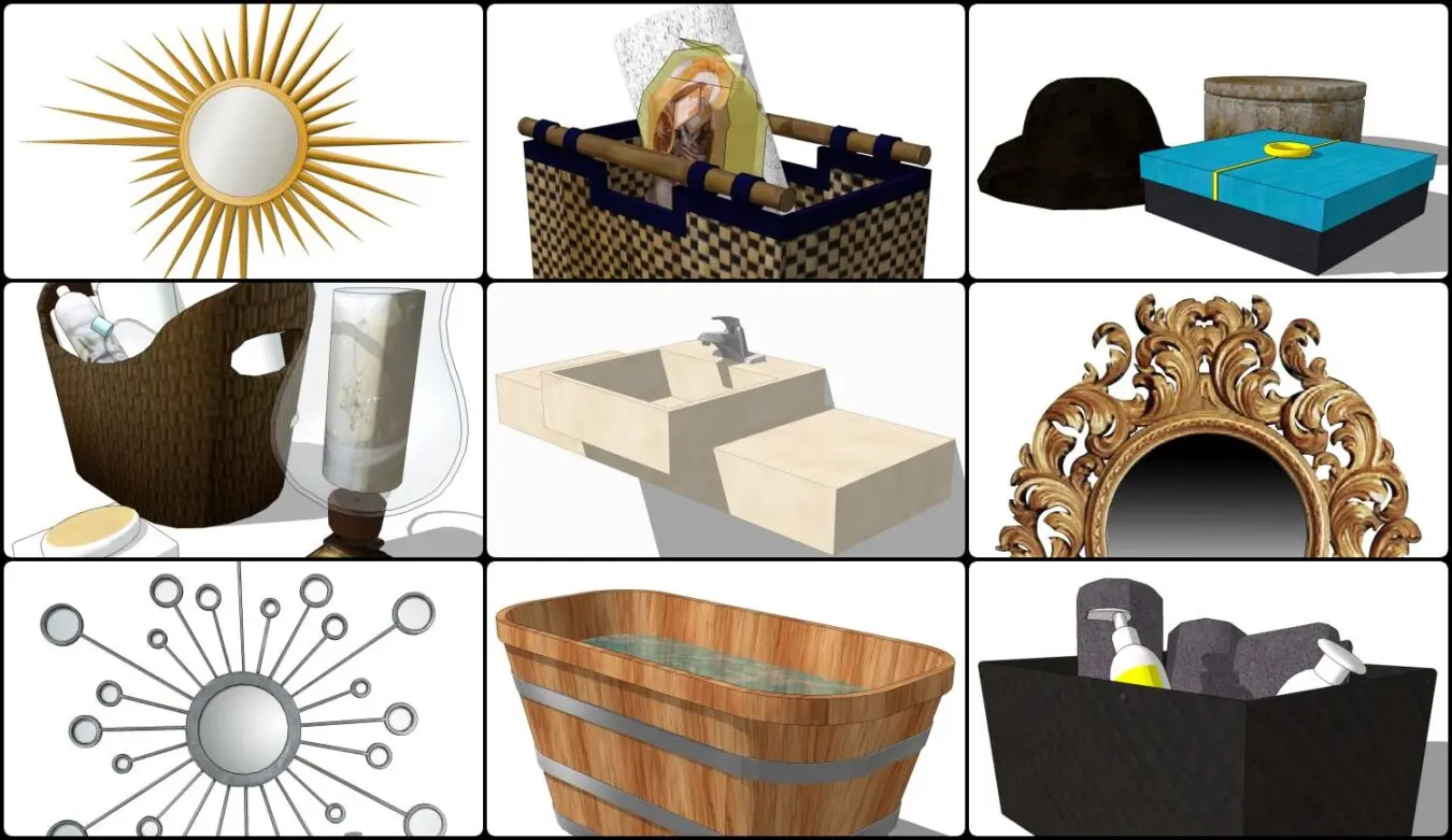 Bathroom accessorie — preview 1 (cgtips)