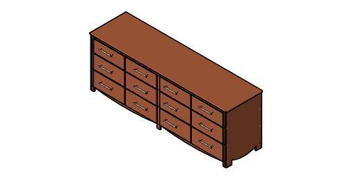 Six Drawer Dresser