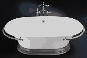 Kohler - K-700-705 Vintage Bath with base — preview 1, by Kohler (RevitCity, CC0)