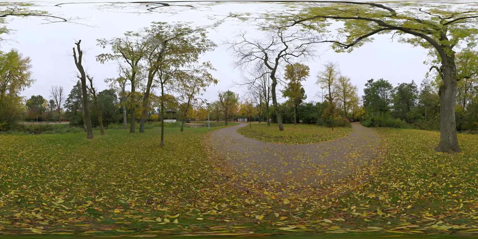 Cloudy Vondelpark — preview 1, by Greg Zaal (Poly Haven, CC0)