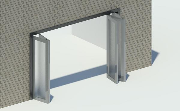 Parametric folding door
