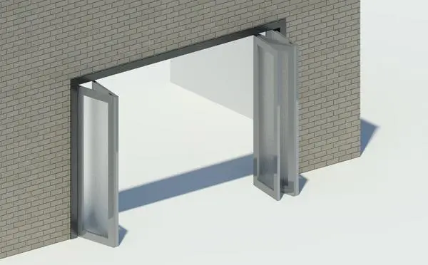 Parametric folding door