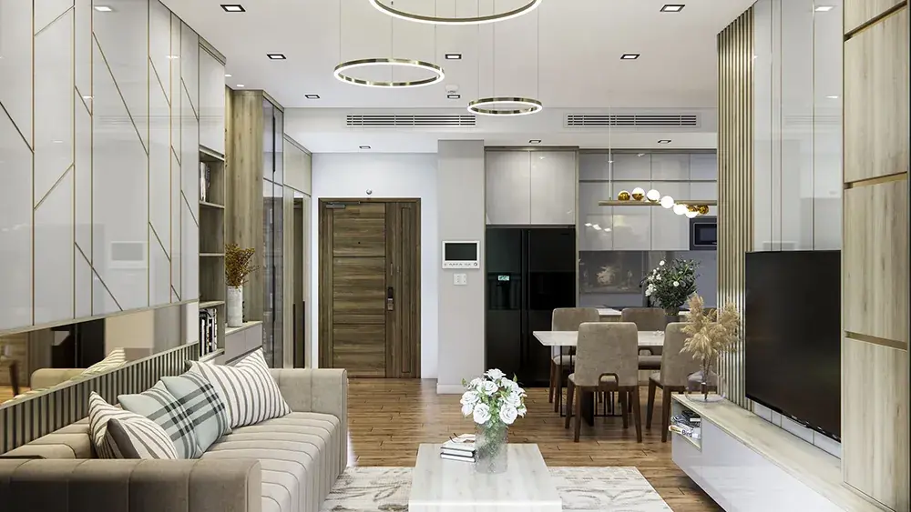 Interior Living- Kitchenroom Scene