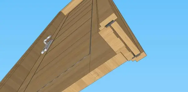 Wood Door Single Panel