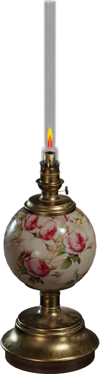 Vintage Oil Lamp