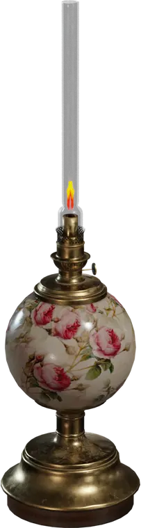Vintage Oil Lamp