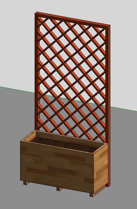 Pergola pot
