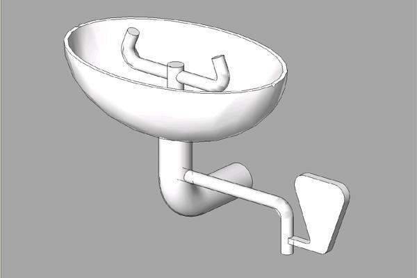Eye Wash Sink