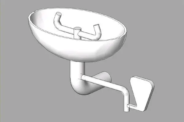 Eye Wash Sink