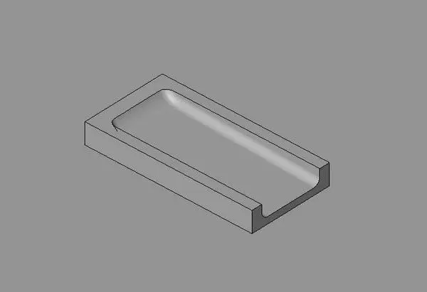 Precast Concrete Splash Block - Face Hosted