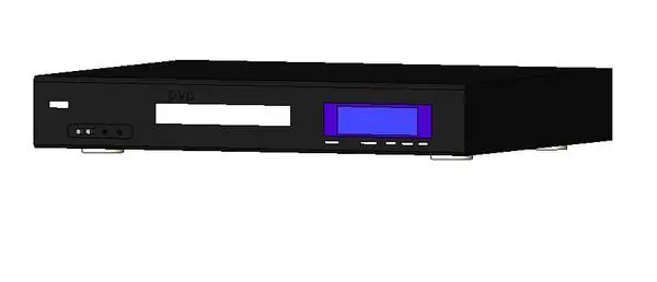 DvD player — preview 1, by sredd1337 (RevitCity, CC0)