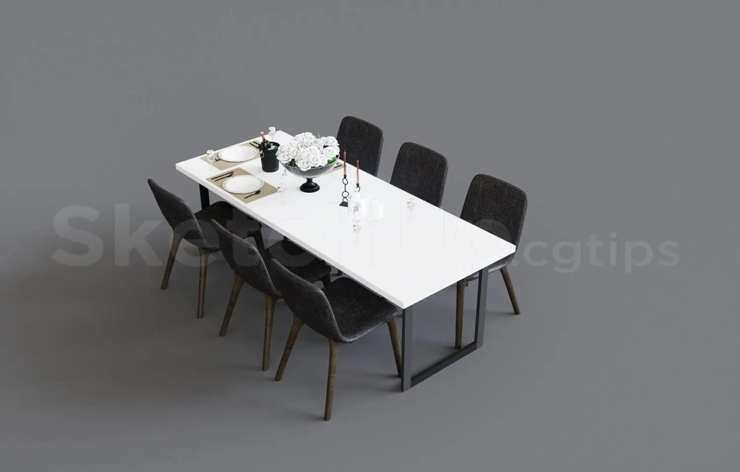 Dining Table — preview 1 (cgtips, CC0)