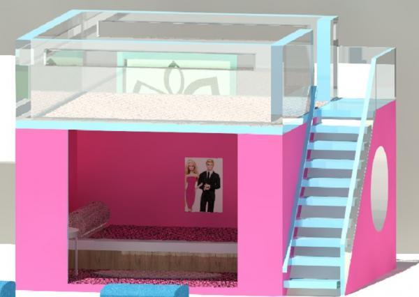 Barbie and Ken playhouse
