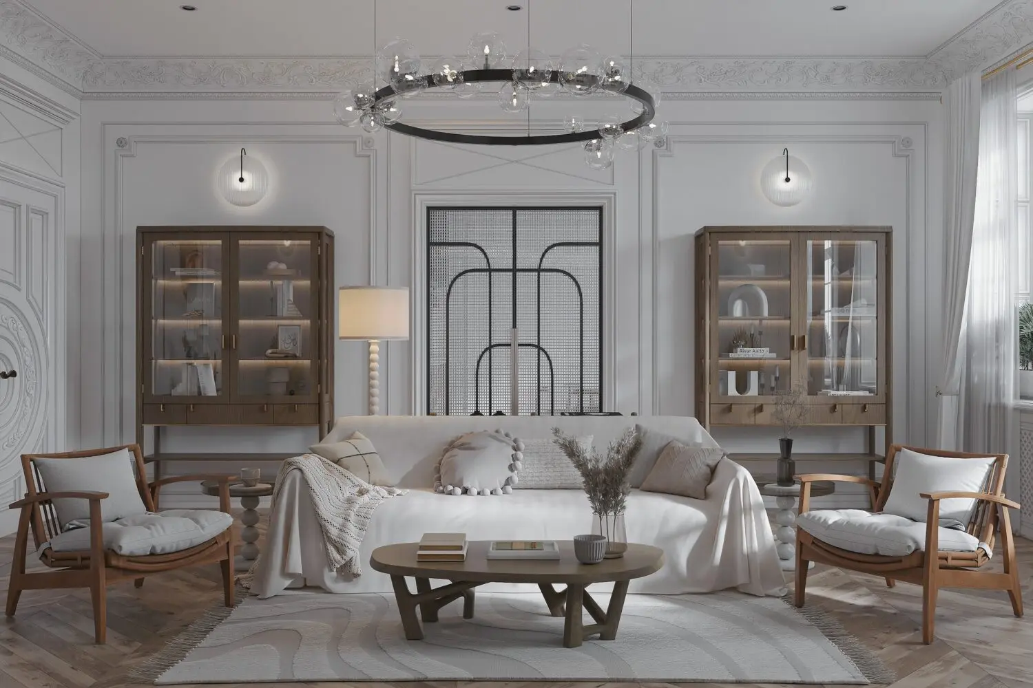 Living Room – Kitchen Interior