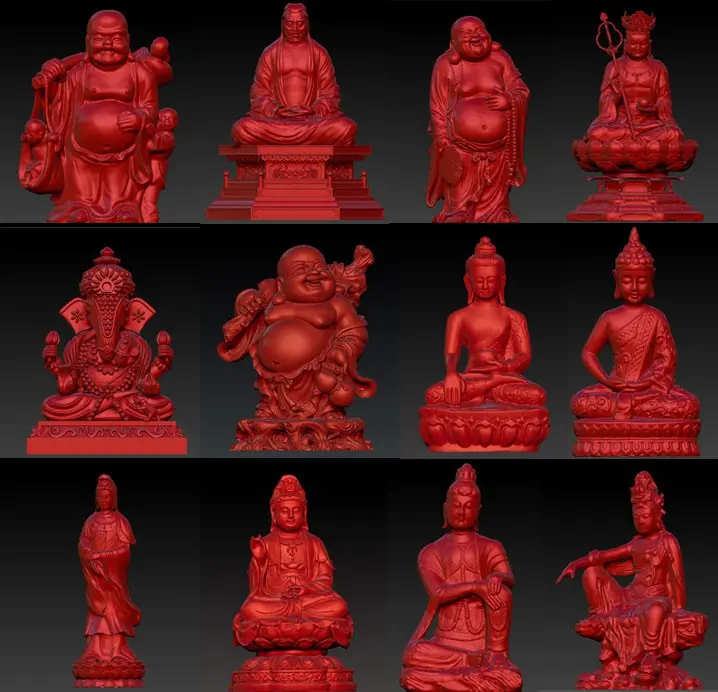 Buddha 3D Models by 3D Workshop