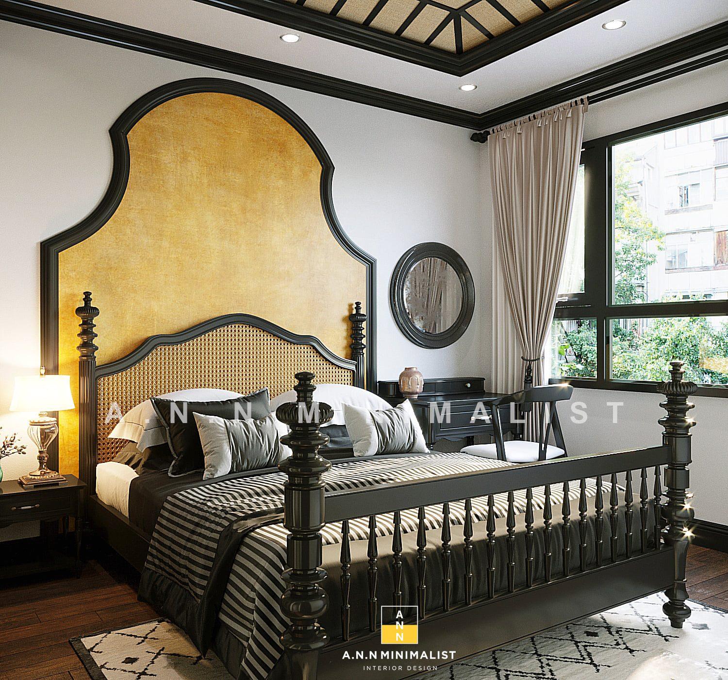 Interior Indochine Bedroom