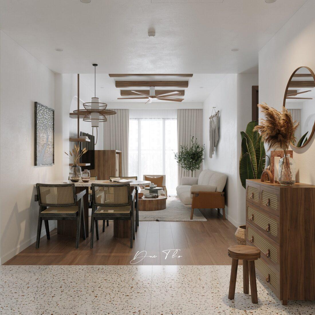 Interior Kitchen – Livingroom 258 Scene