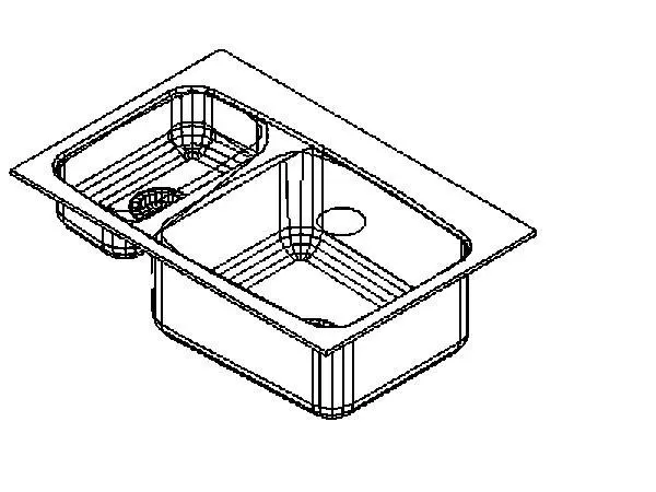Kohler - K-5877-U Lakefield Cast Iron Sink