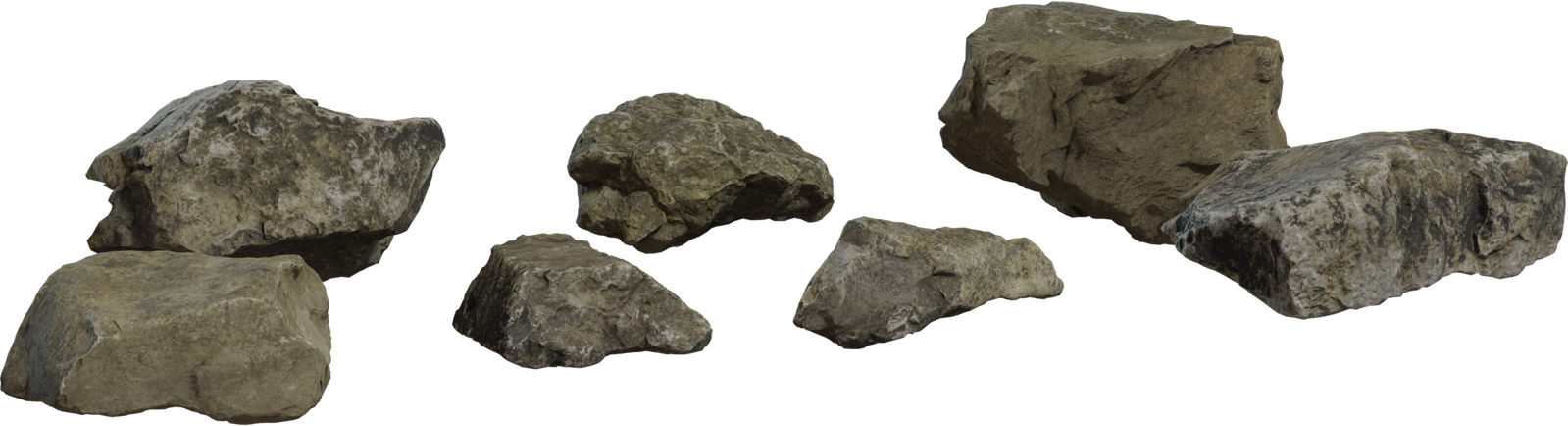 Rock Moss Set 2