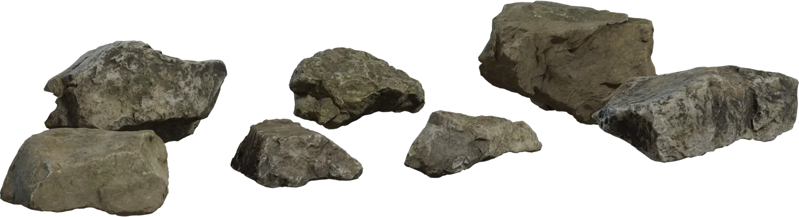 Rock Moss Set 2