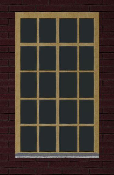 Casement window 2x5 Absolutly NO Trim