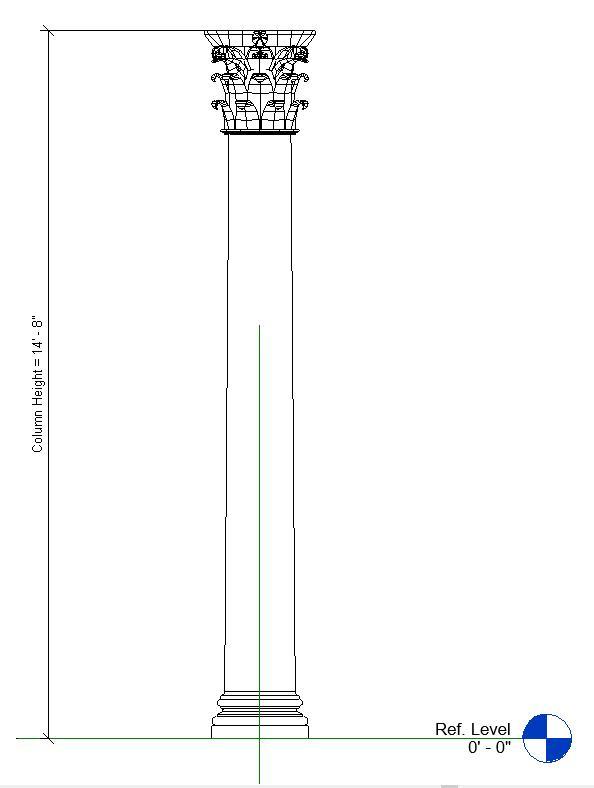 Corinthian Column - Scalable