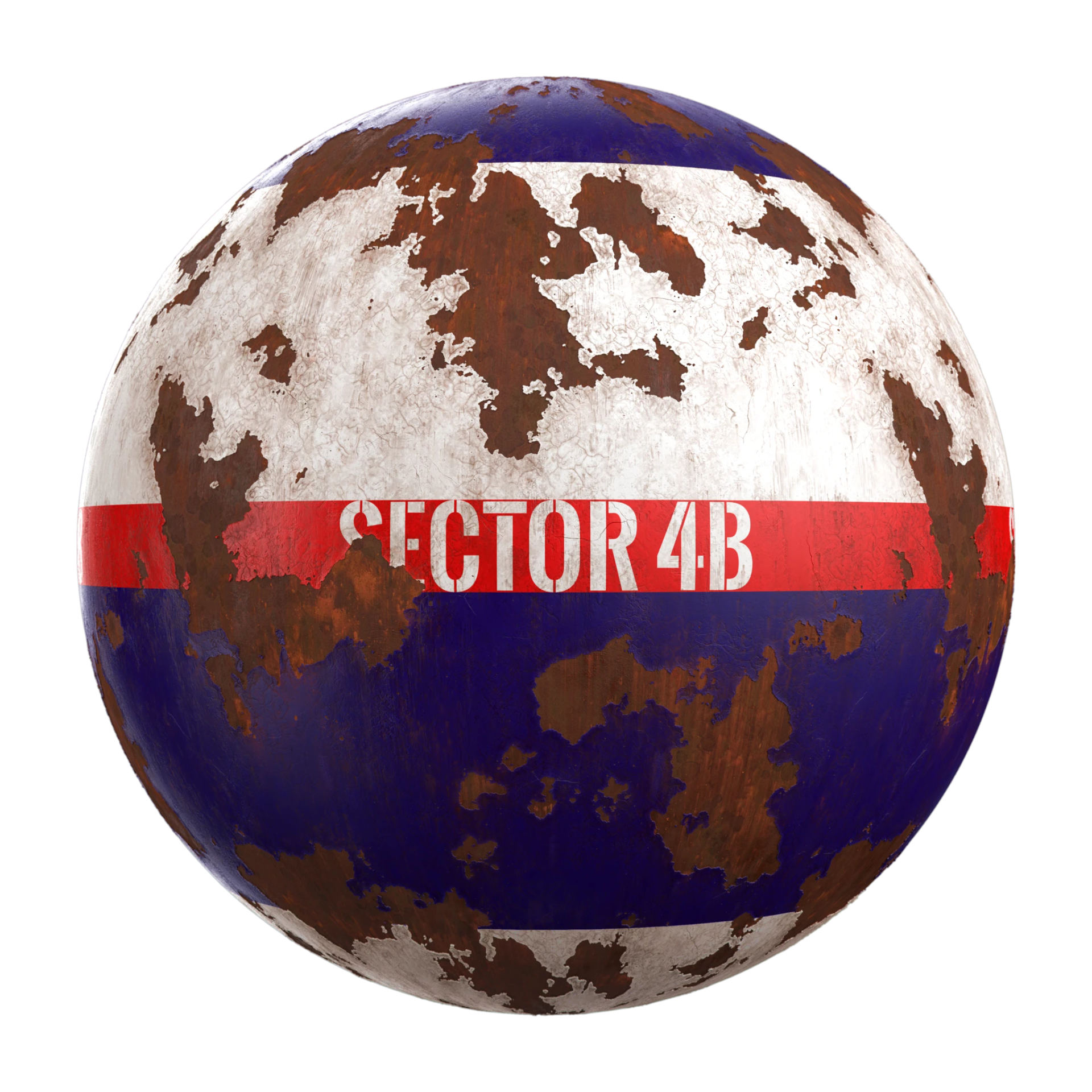 Painted Metal 015