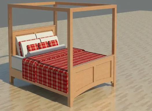 Canopy bed