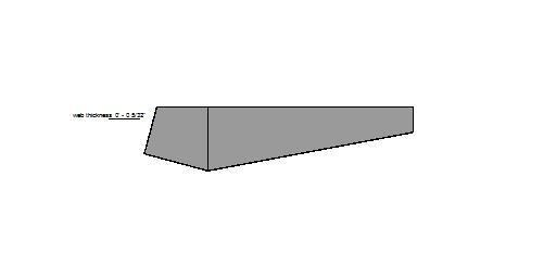 Adjustable Wide Flange Haunched Beam