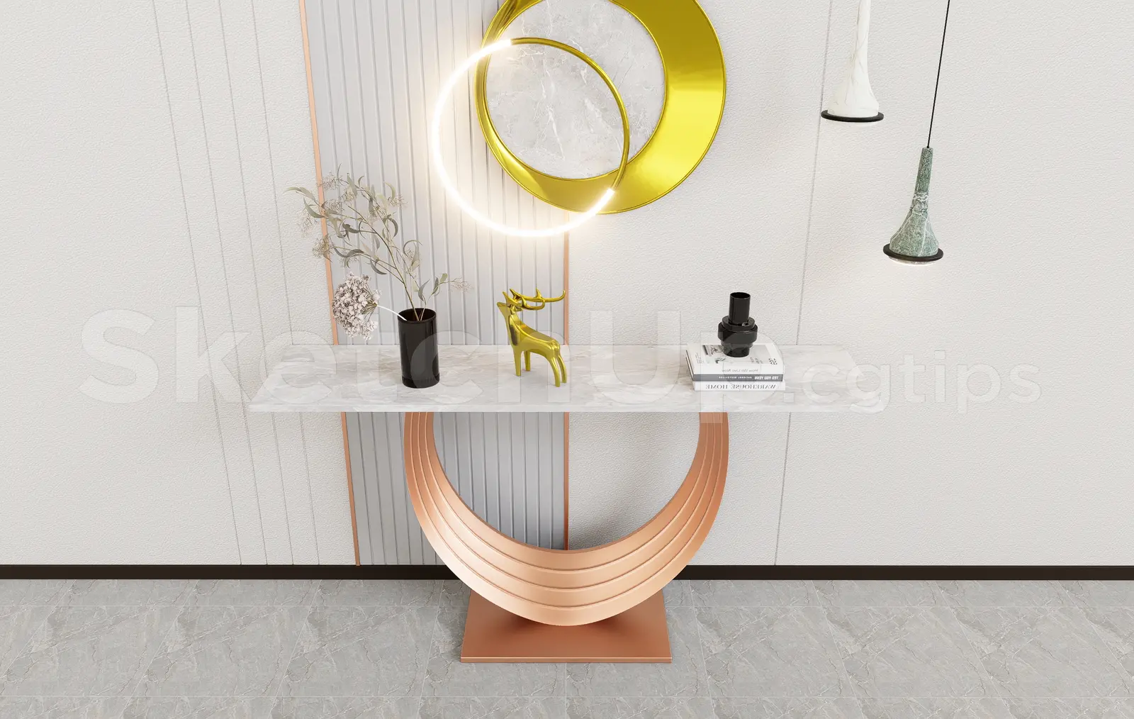 Console Table — preview 1 (cgtips)