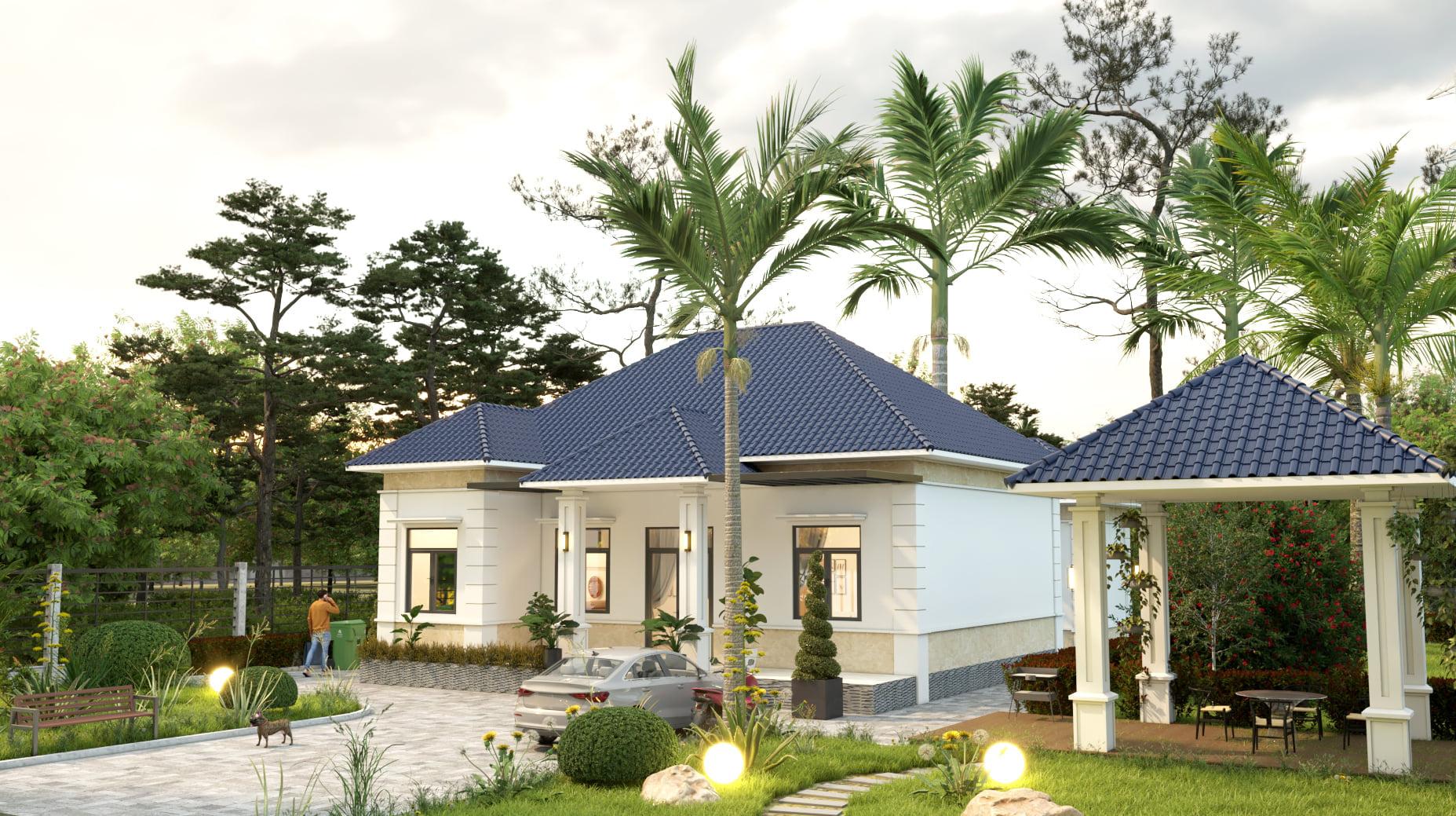 Exterior House Scene