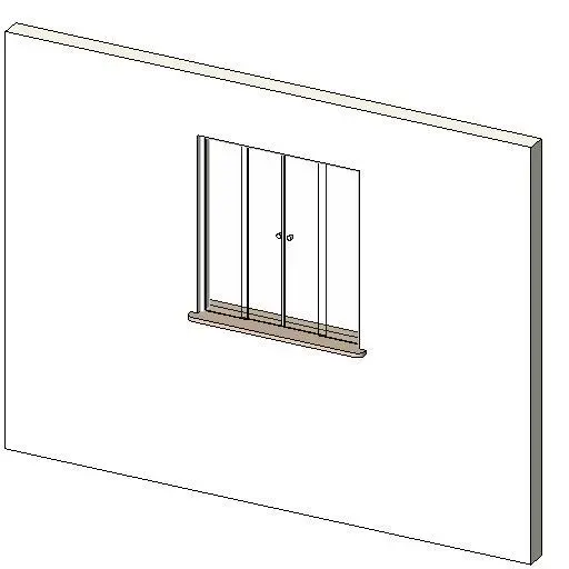 Double Sliding Window - Adjustable Sill