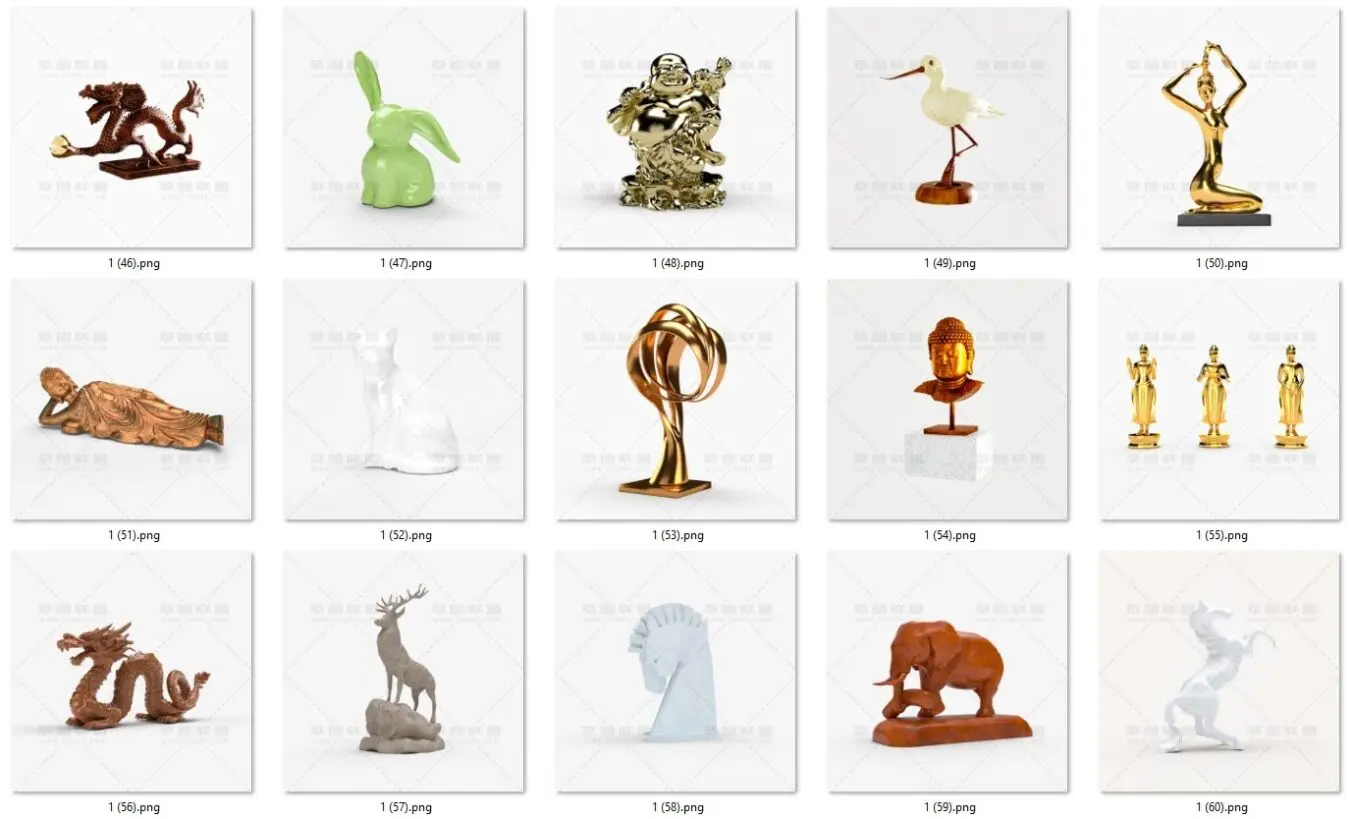 Sculpture Decor — preview 1 (cgtips)