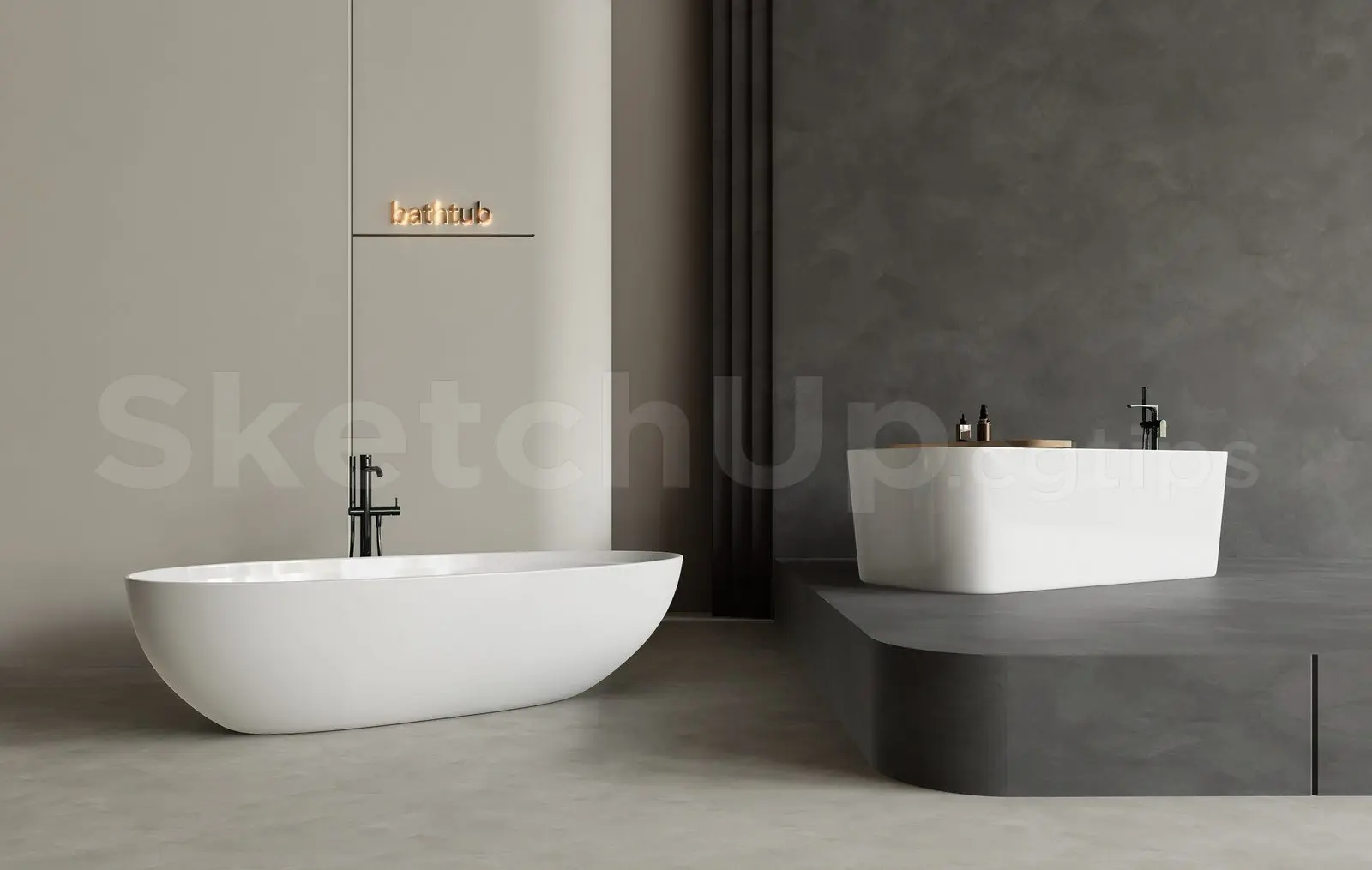 Bathtub — preview 1 (cgtips)