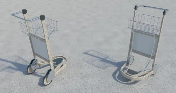 Baggage cart - airside