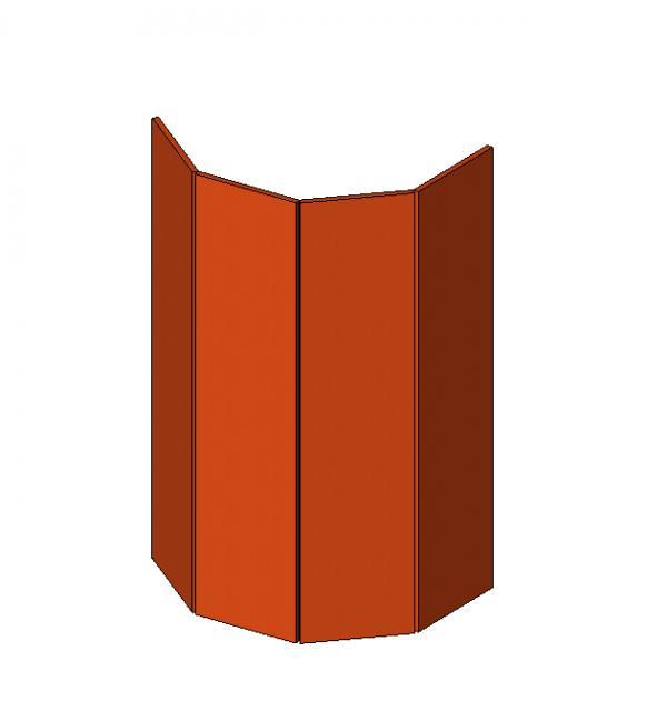 Curved Panel Wall - Circumscribed
