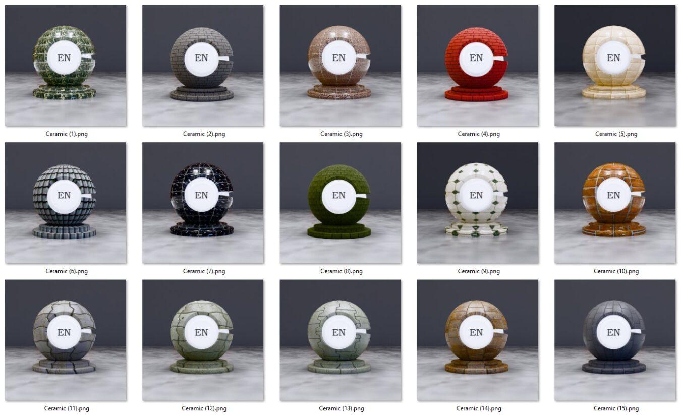 Enscape Ceramic Material