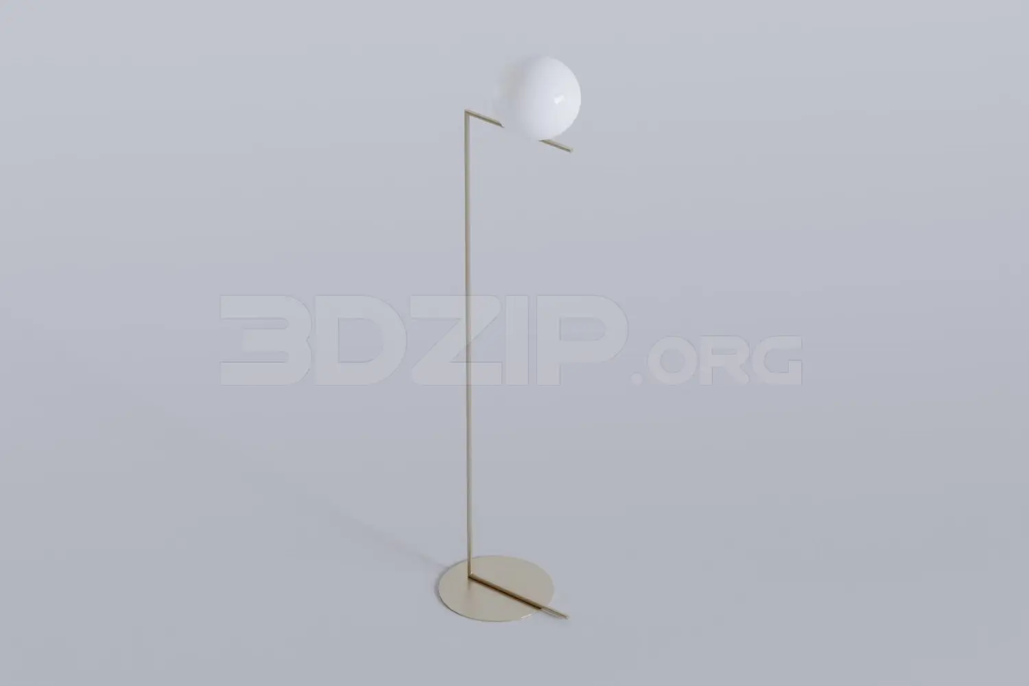 Floor Lamp — preview 1, by Tuan An (3dzip, CC0)
