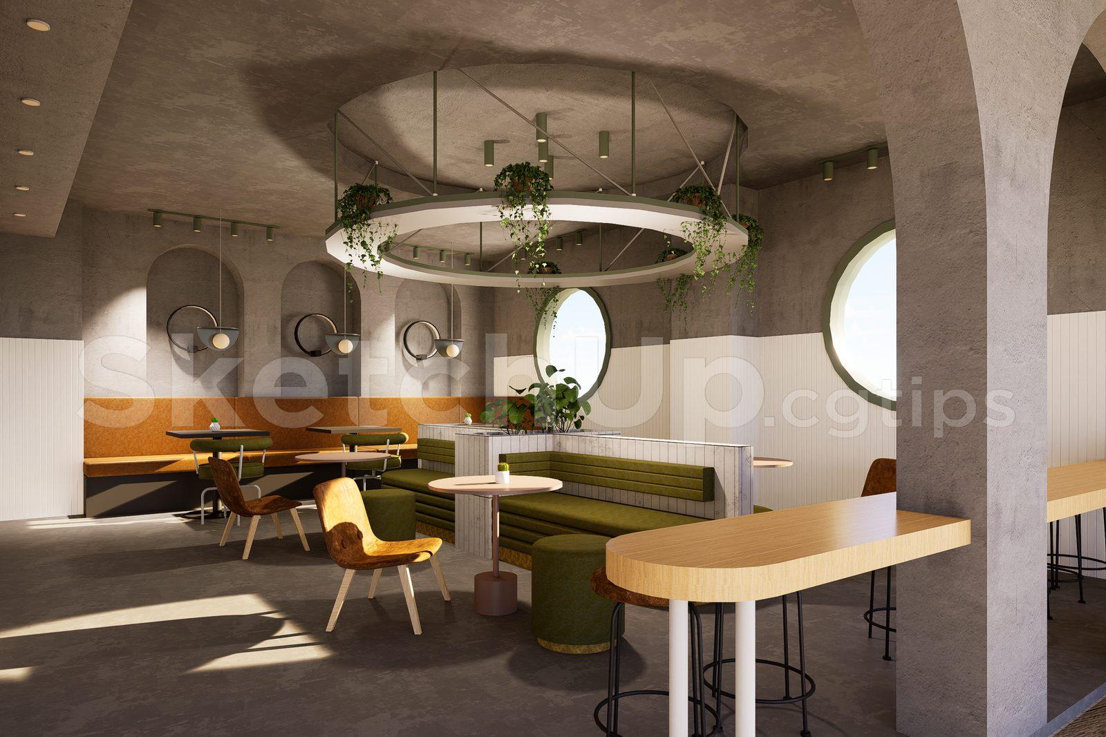 Coffee Room Interior