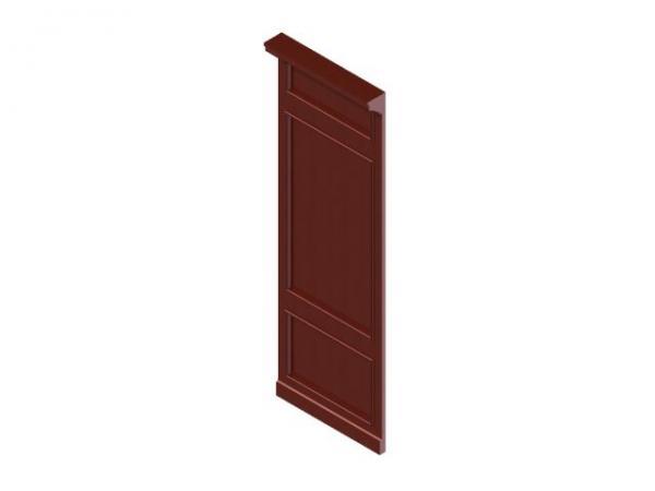 32x96 Mahogany Wall Panel