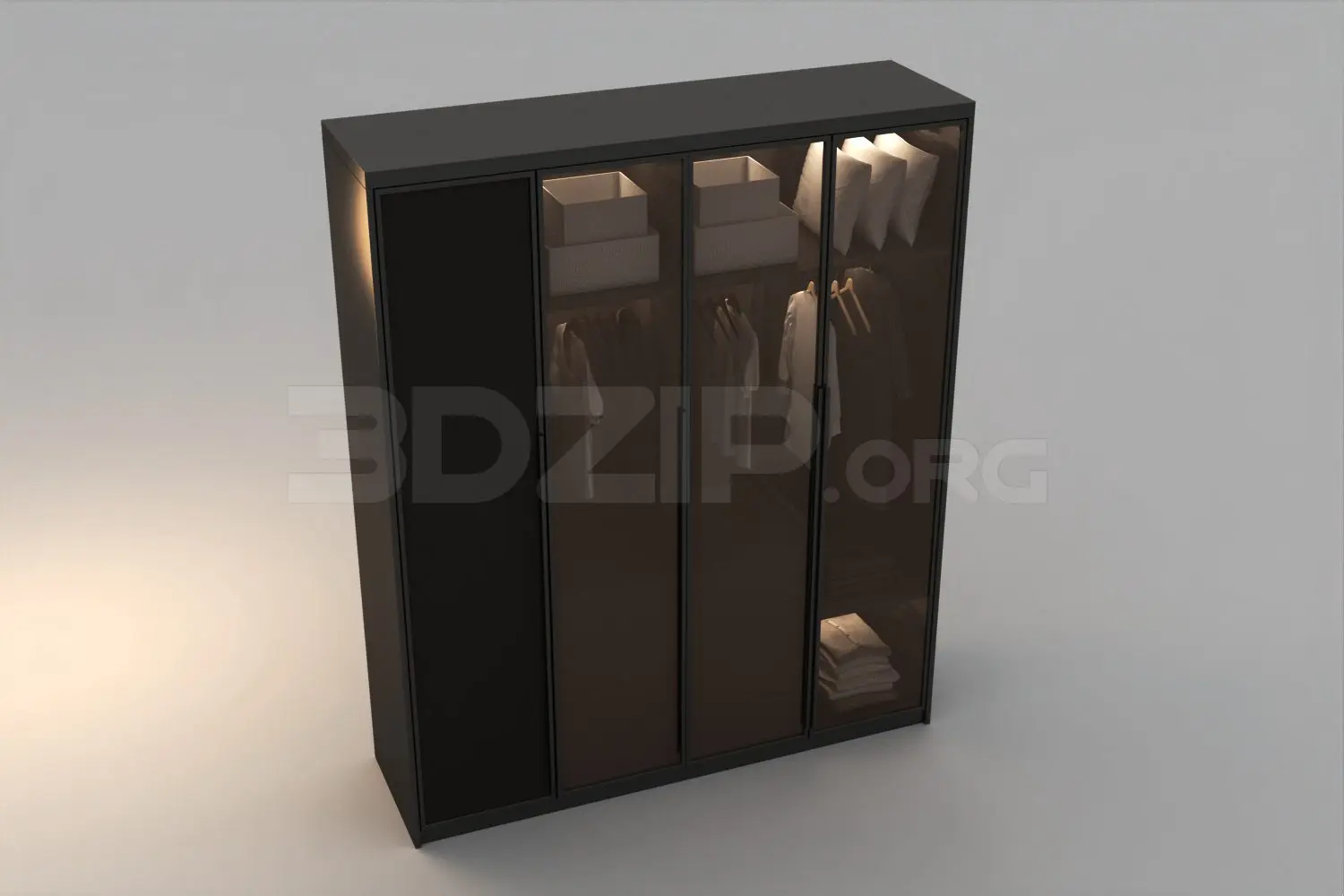 Wardrobe — preview 1, by Viet Long Lee (3dzip, CC0)