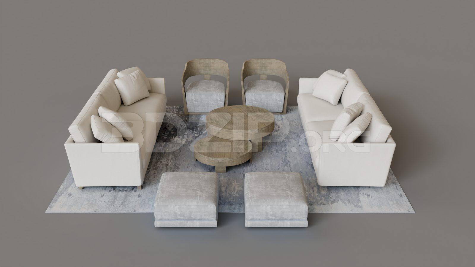 Sofa and Table- Chair