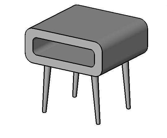 Contemporary side table
