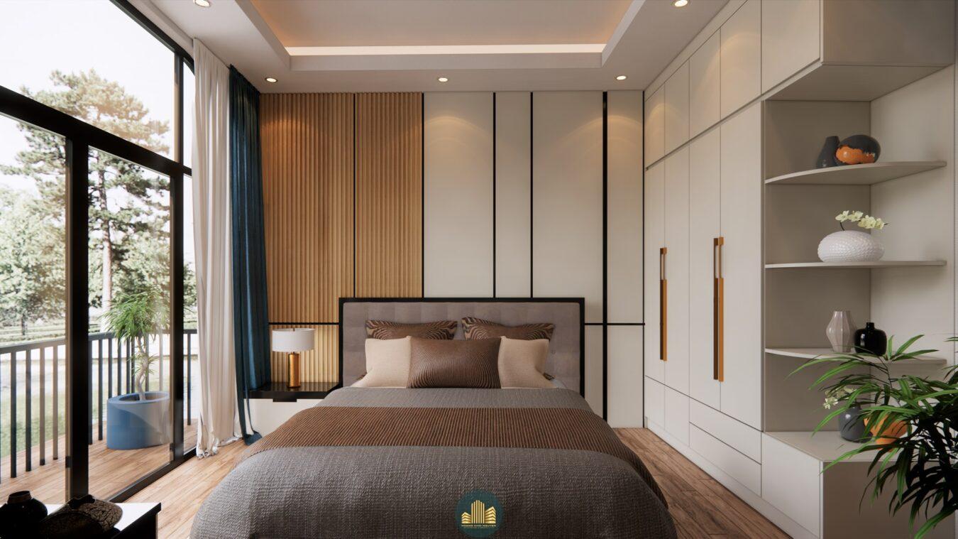 Interior Bedroom Scene