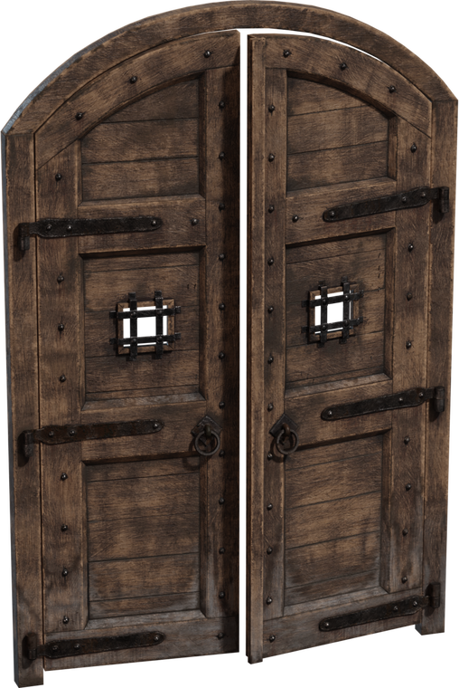 Large Castle Door