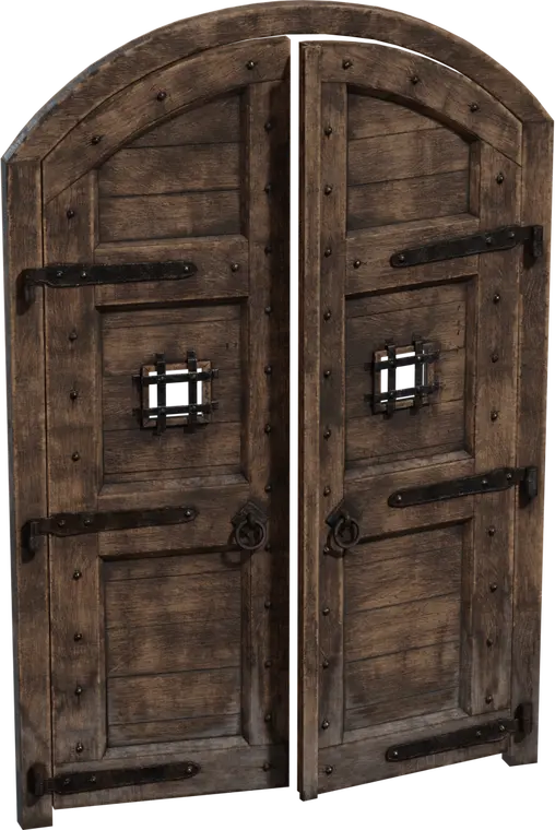Large Castle Door